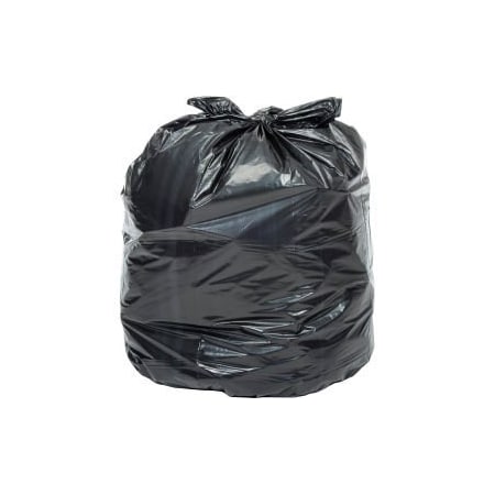 GEC™ Extra Heavy Duty Black Trash Bags - 40 To 45 Gal, 1.4 Mil, 100 Bags/Case